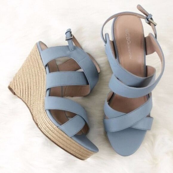 BCBGeneration Shoes - BCBGeneration Jaida Wedge Espadrille Sandals